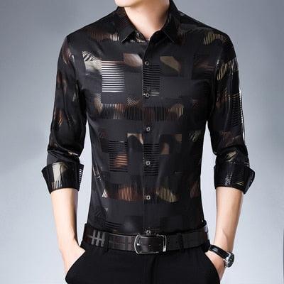 Camisa Masculina de Manga Longa Empyrean - FOXMENS