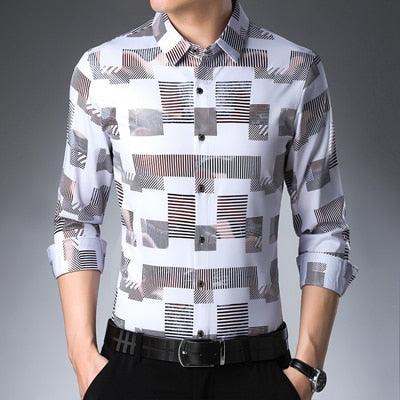 Camisa Masculina de Manga Longa Empyrean - FOXMENS