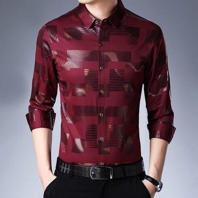 Camisa Masculina de Manga Longa Empyrean - FOXMENS