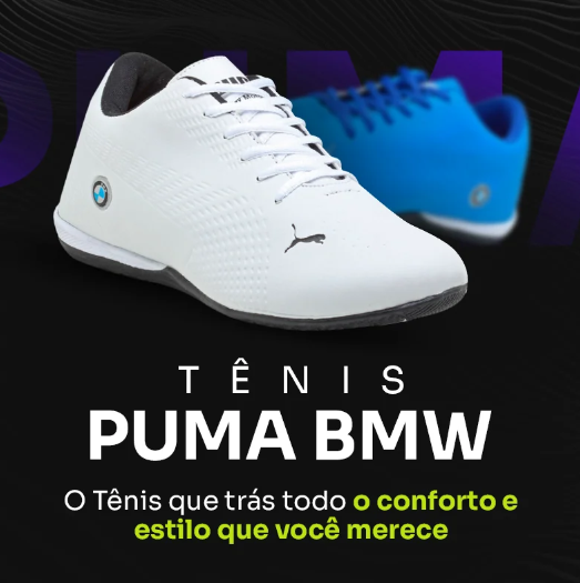 Tênis BMW Sport + Frete Grátis + Envio Imediato