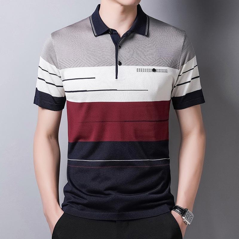 Camisa Masculina Polo Listrada Classy - FOXMENS