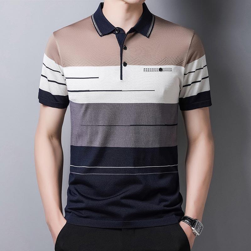 Camisa Masculina Polo Listrada Classy - FOXMENS